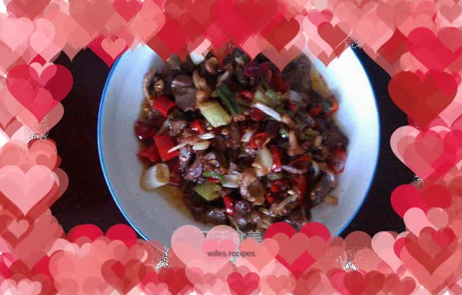 Chicken with pickled pepper