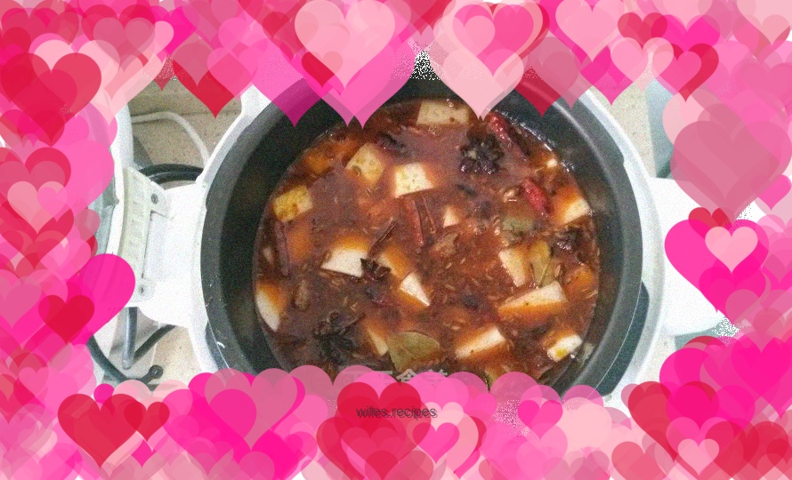 Beef stew with radish