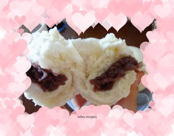 Mianmian red bean buns