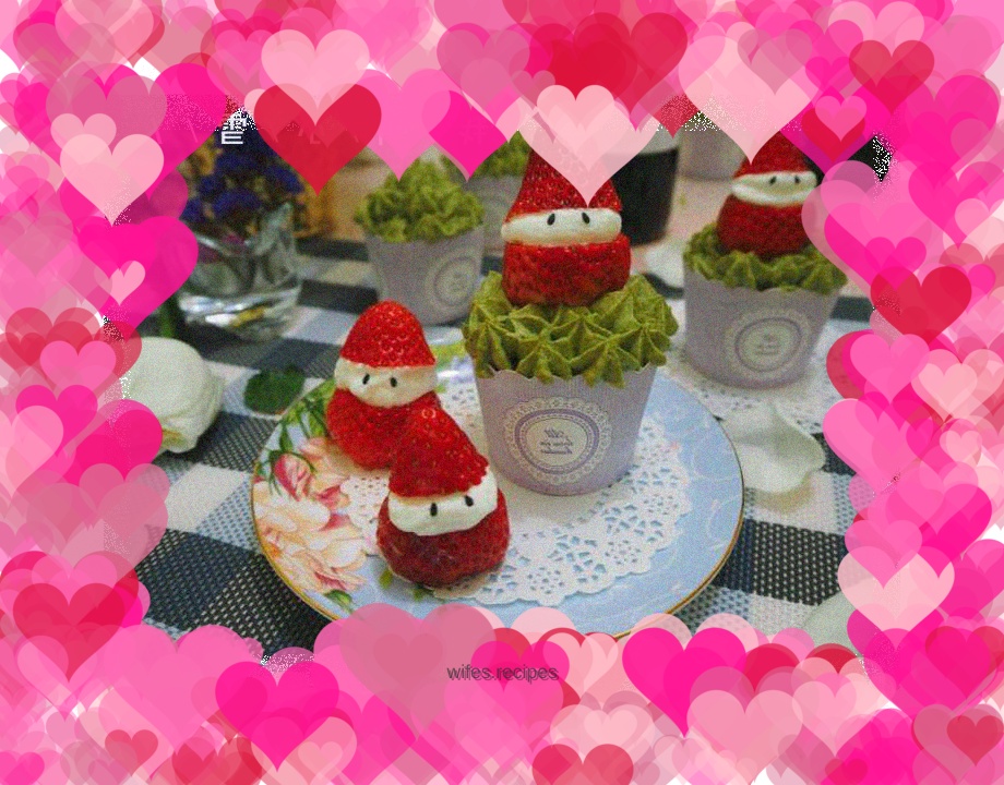 Santa Cup Cake