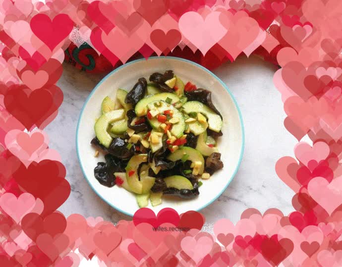 Fungus mixed with pumpkin