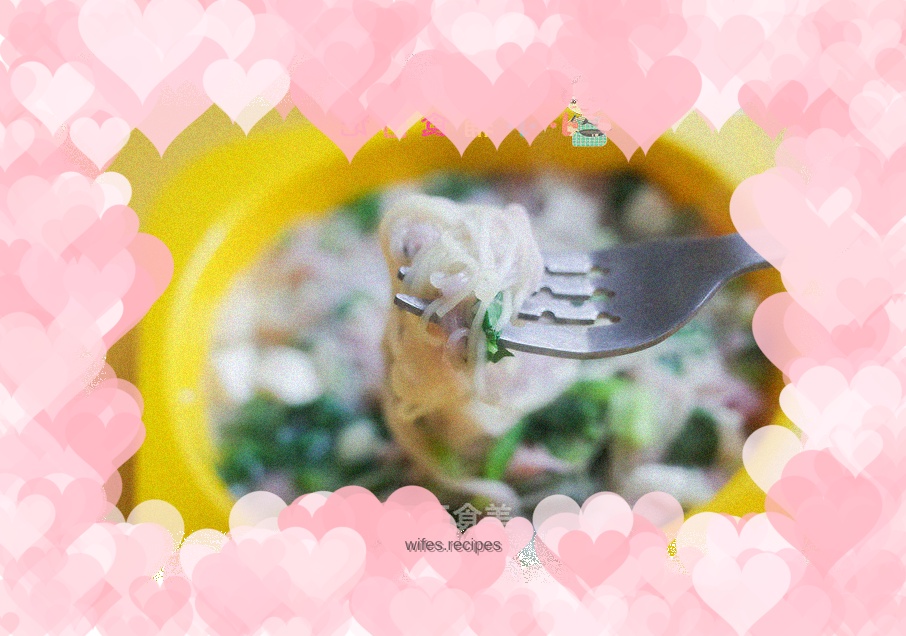 Sausage and vegetable noodles over 12 months old