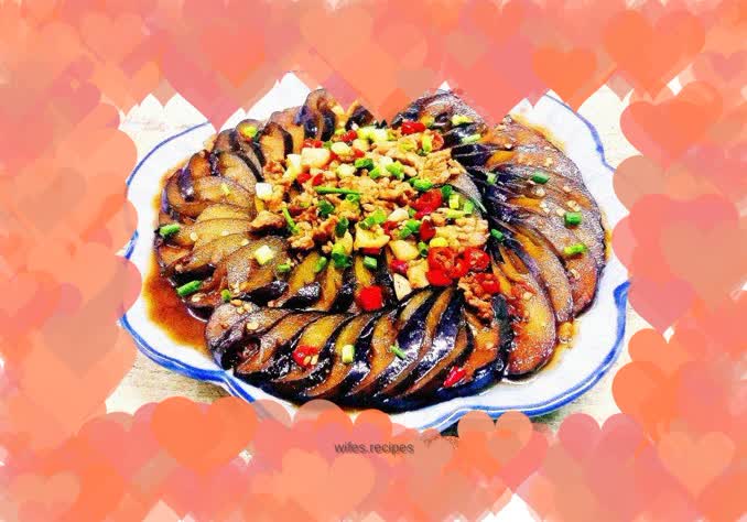 Eggplant with minced meat