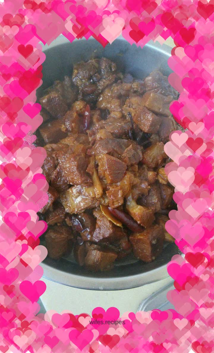 Braised Beef Oxtail with Rock Sugar