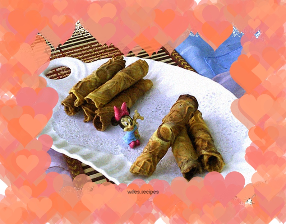 Marbled cocoa two-color egg roll
