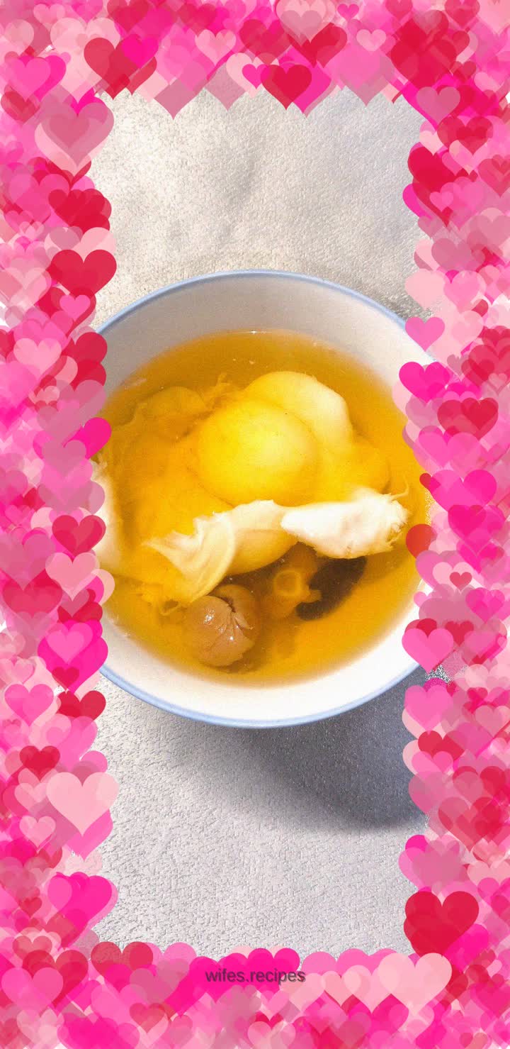 American Ginseng, Red Dates, Longan and Egg Soup