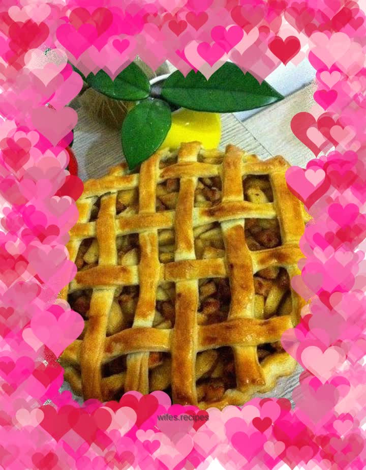 Delicious apple pie--healthy and nutritious together