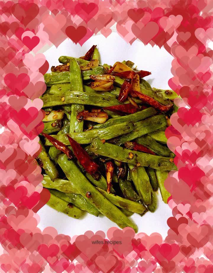 Stir-fried green beans