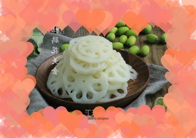Cold Sweet and Sour Lotus Root Slices