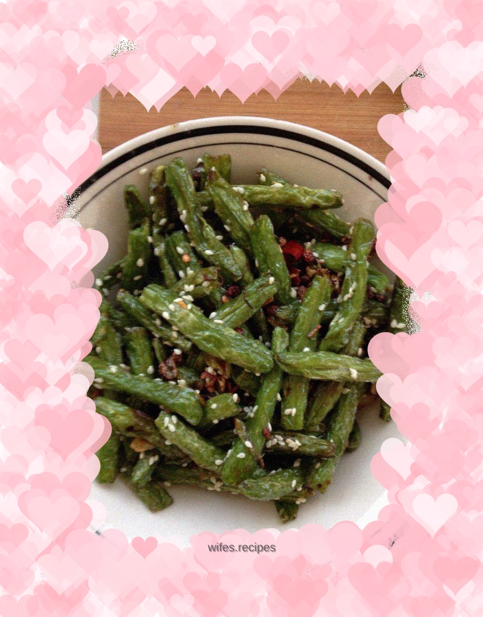 Stir-fried green beans