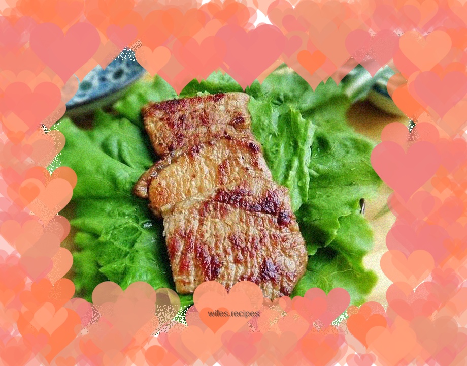 Pan-fried pork chops