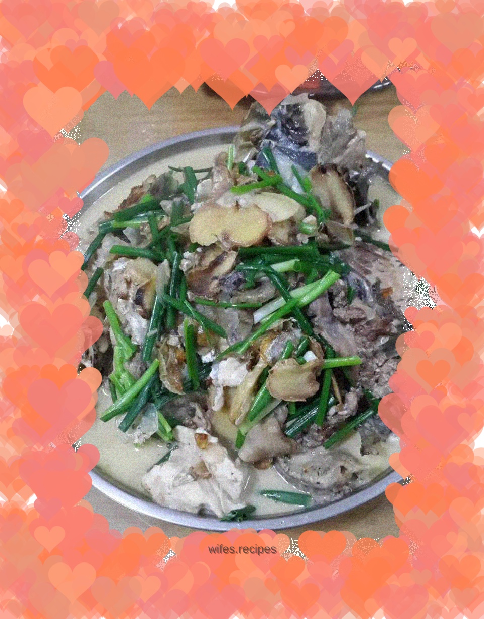 Braised Carp with Ginger and Onion