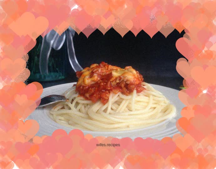 Cheese Bolognese Pasta