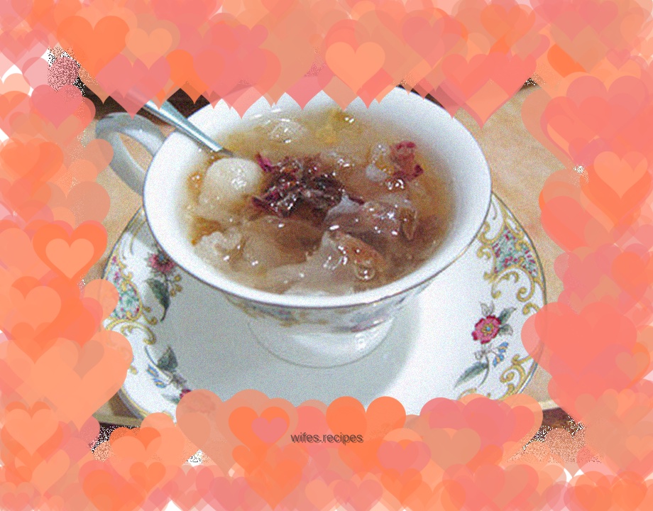 Simple and easy to make [Rose Flower Jam], it is super delicious when paired with peach gum sweet soup~