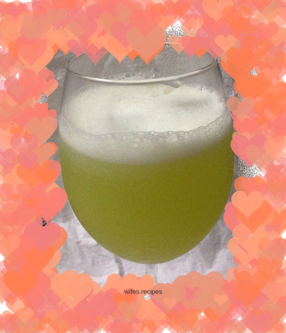 Bitter Melon Apple Juice