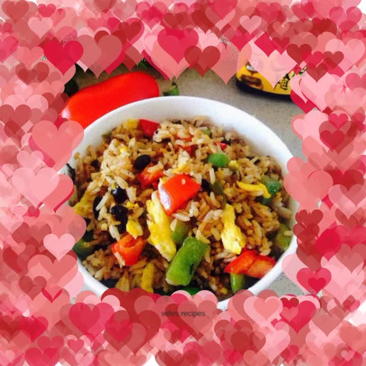 Soy Sauce Bean Drum Fried Rice