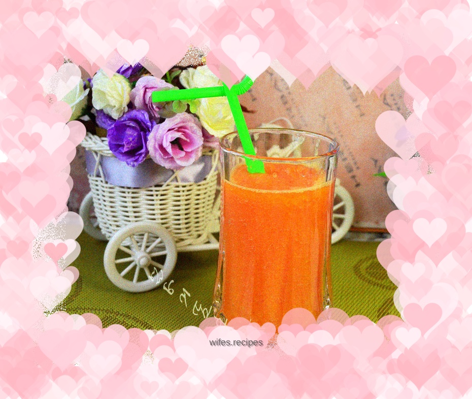Pure papaya juice