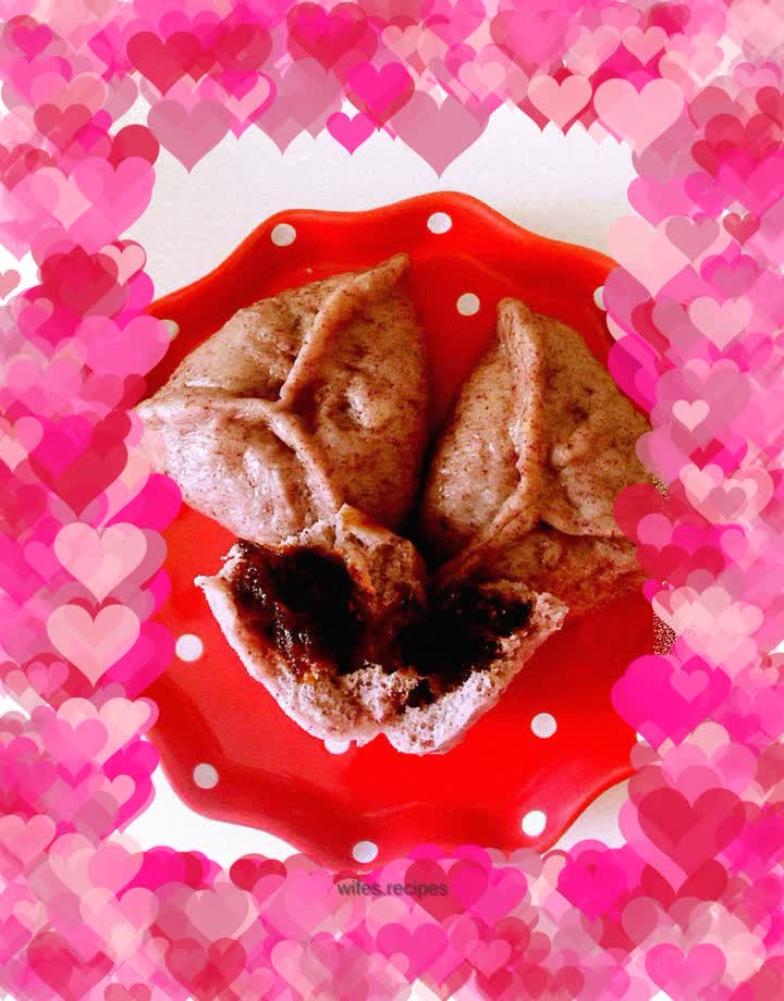 Purple Rice Oatmeal Candy Triangle