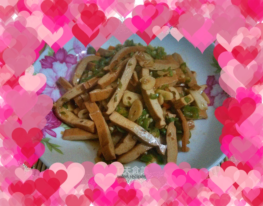 Vegetarian stir-fried dried fragrant vegetables
