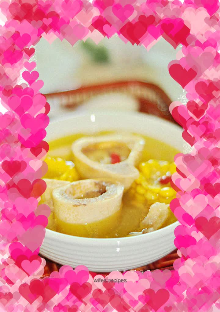 Corn, Yam and Beef Bone Soup