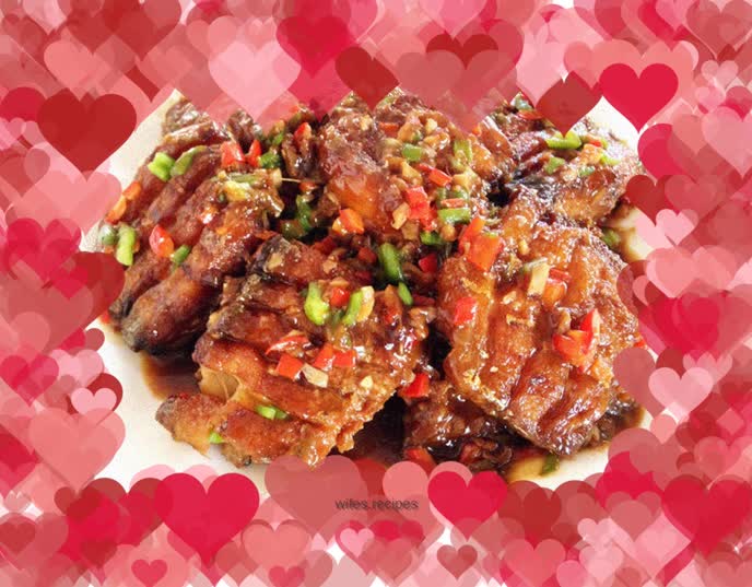 Braised hairtail fish