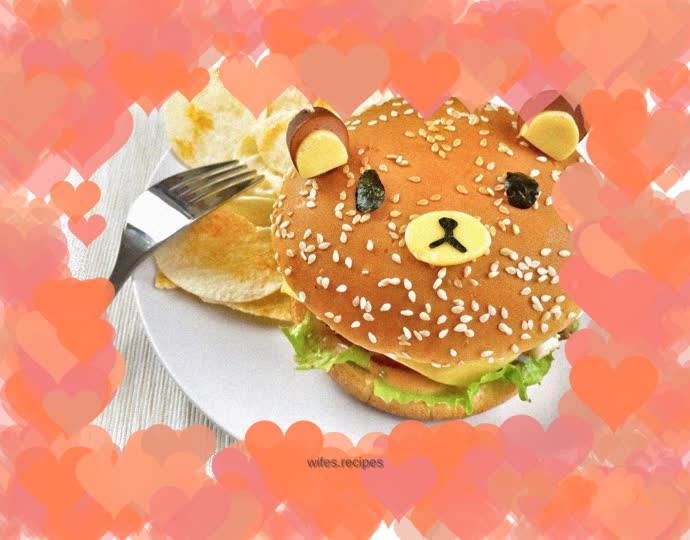 Rilakkuma Japanese Burger