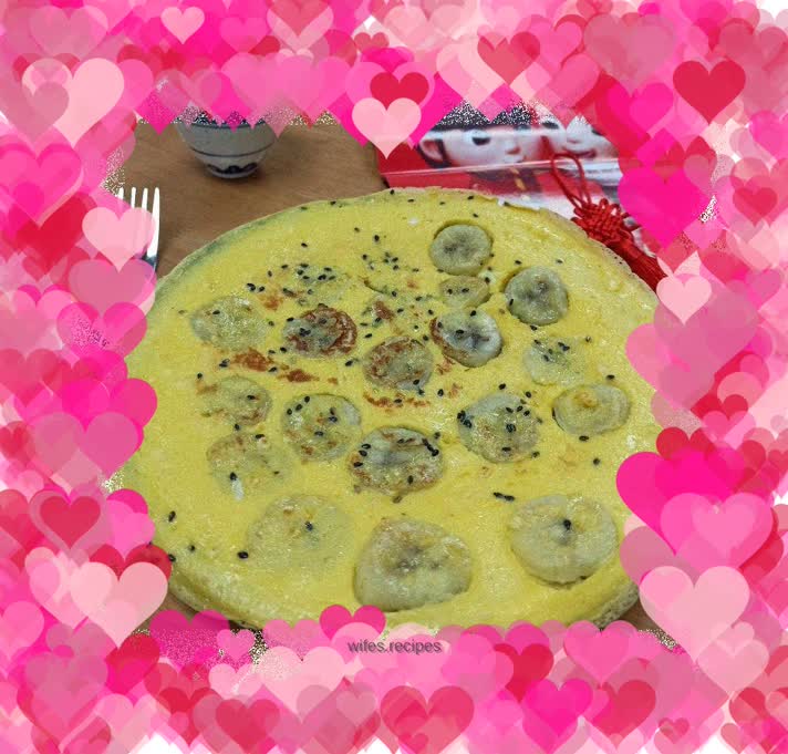 Banana Egg Pancake