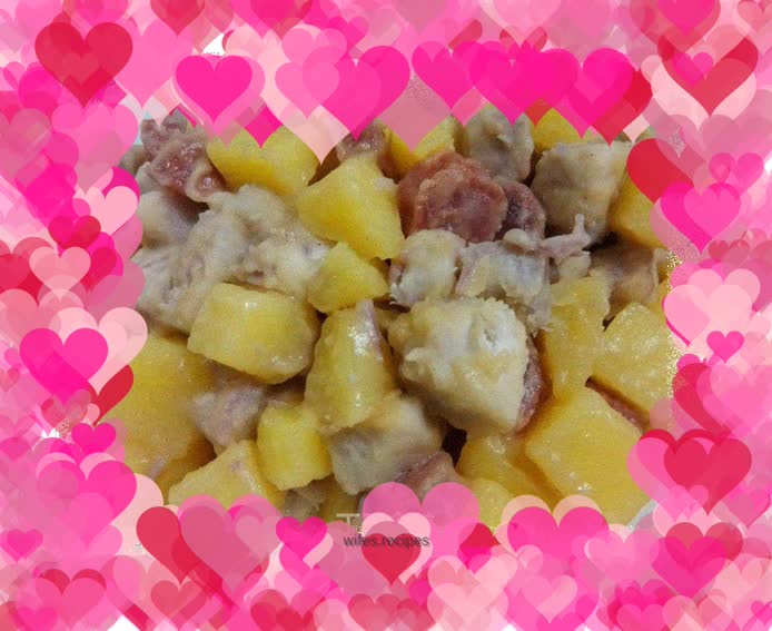 Taro Potato Sausage Fragrant