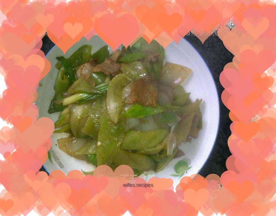 Stir-fried vegetables