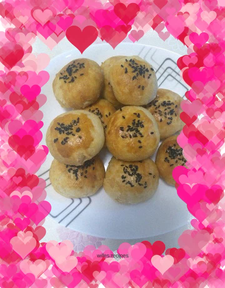Bean paste cake