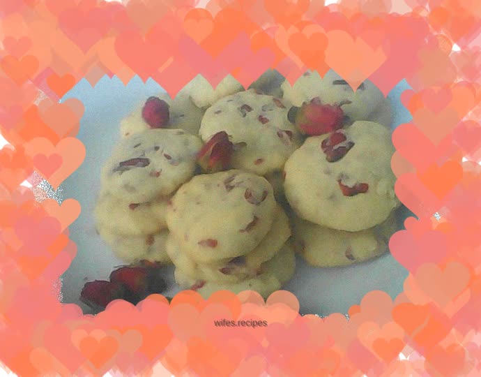 Rose Cookies (Valentine's Day)