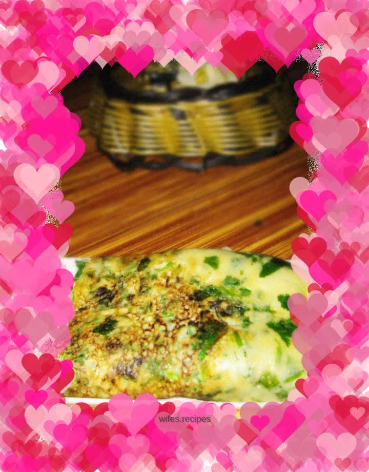 Cilantro Egg Pancake