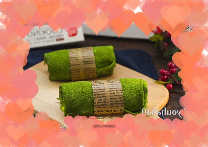 Matcha towel roll