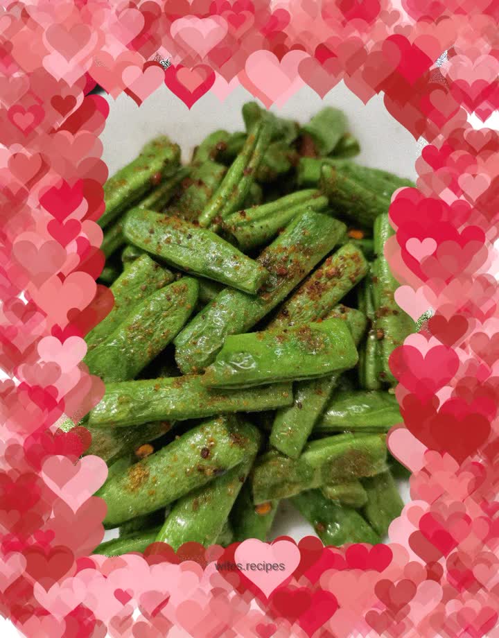Spicy green beans