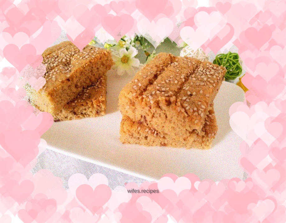 Brown sugar jujube cake