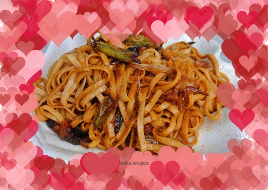 Scallion oil noodles