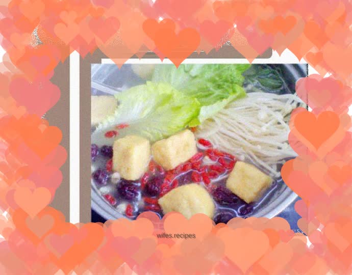 Winter health hot pot------Medicinal bone soup hot pot