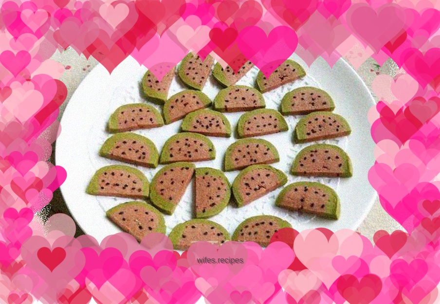 Have you ever eaten watermelon like this? ——Watermelon Cookies