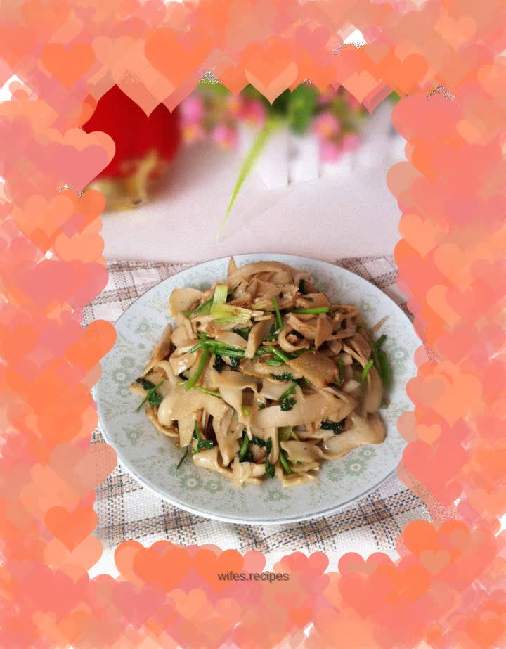 Stir-fried Bamboo Shoots and Coriander