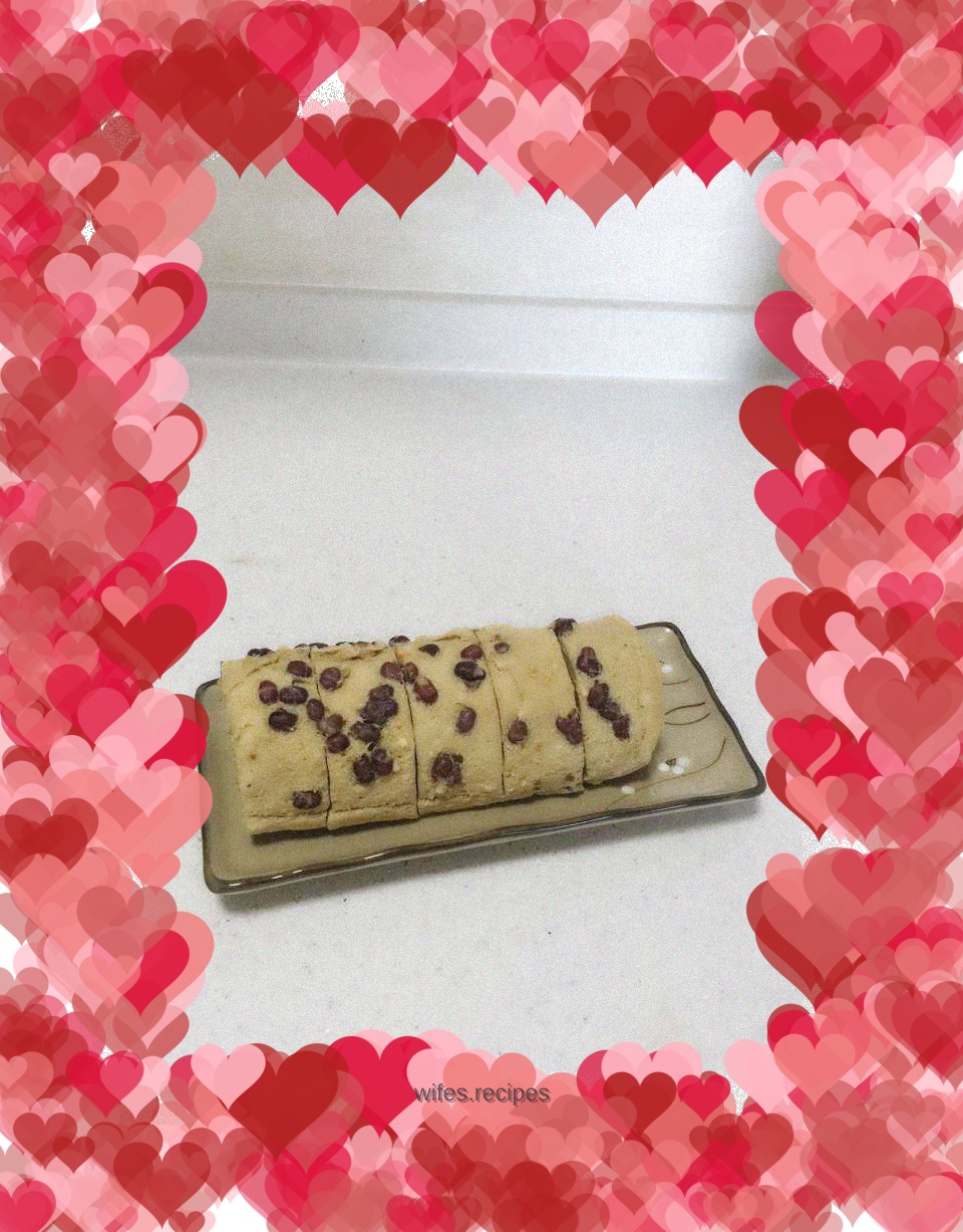 Brown Molasses Bean Cake Roll