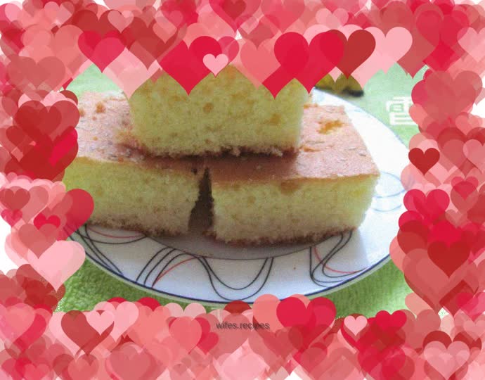 Sesame Sponge Cake