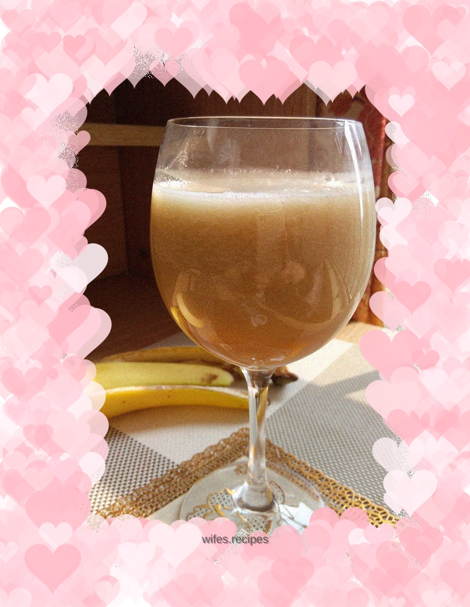 Celery and pear juice