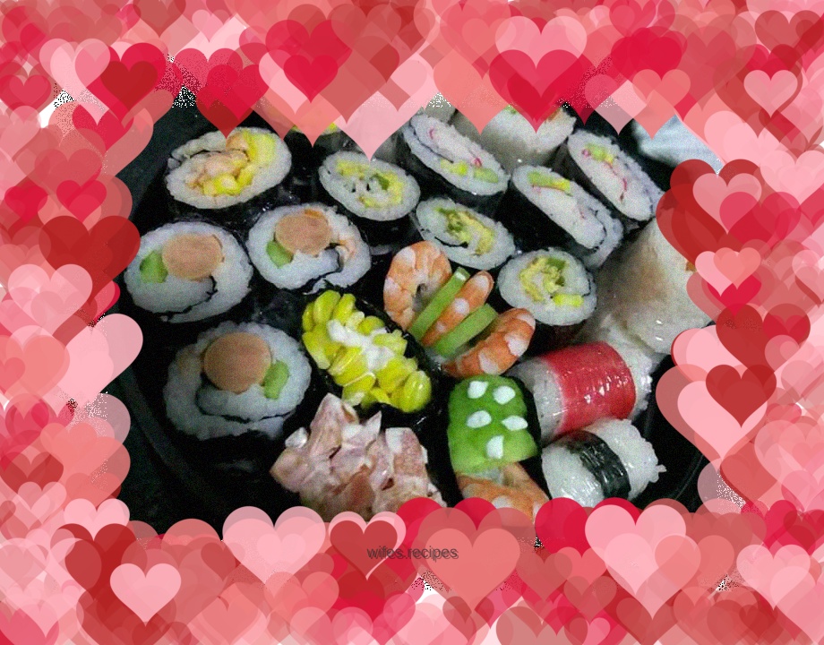 Homemade sushi roll🍣