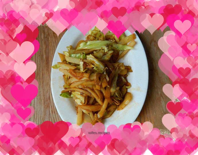 Stir-fried vegetables with curry