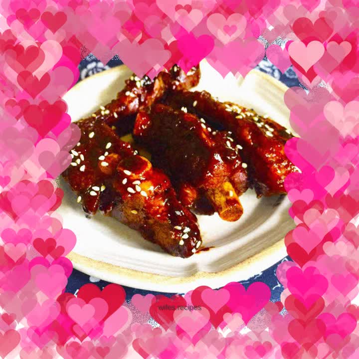 Sweet and sour pork ribs-oil-free version of braised pork ribs