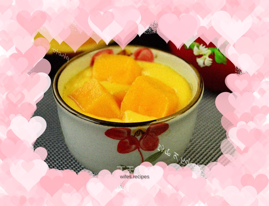 Mango fruit yogurt