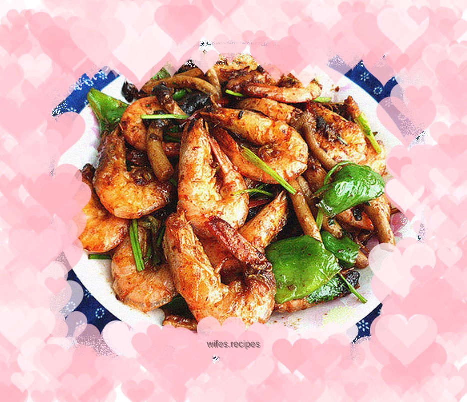 Dry pot tea tree shrimp