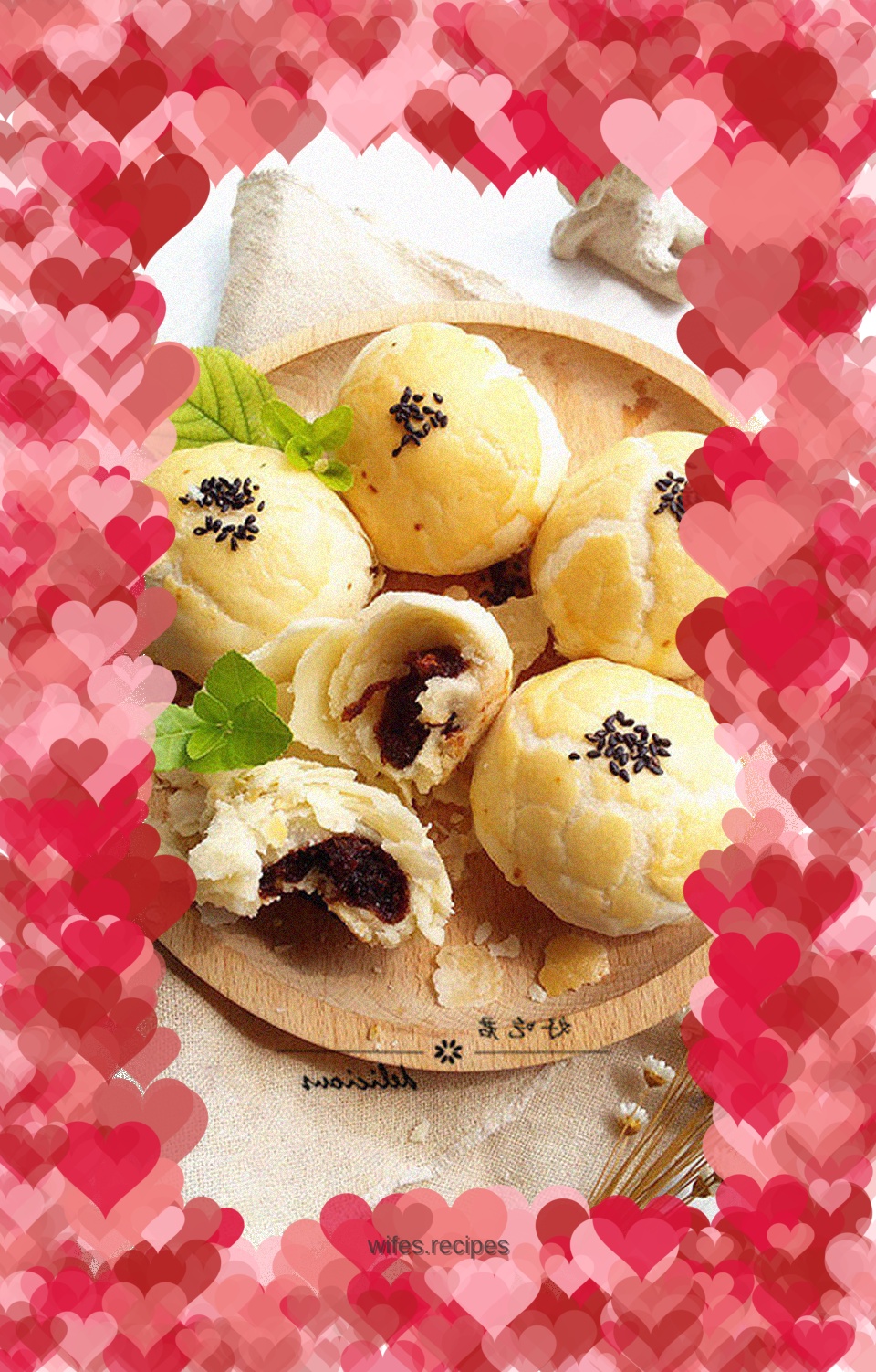 Crispy Date Paste Mooncake