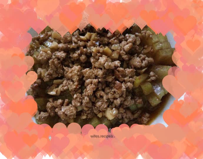 Pan-fried winter melon