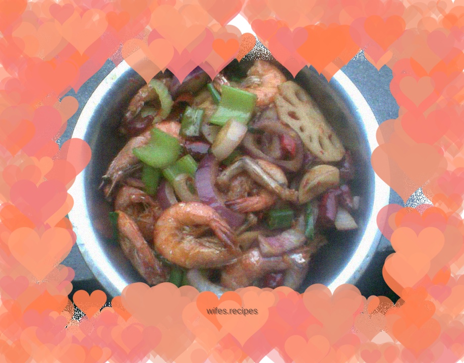 Spicy Hot Pot Shrimp